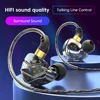 S16 3.5MM/Type C Wired Headphones 45 Degree Bending In-ear Headset Handsfree Earbuds with Mic Game Sports Earphone for Samsung 1