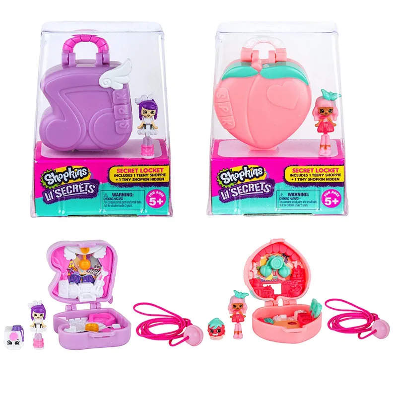 

Shopkins Lil Secrets Secret Box Pendant Girl Gift Collection Decoration Toy