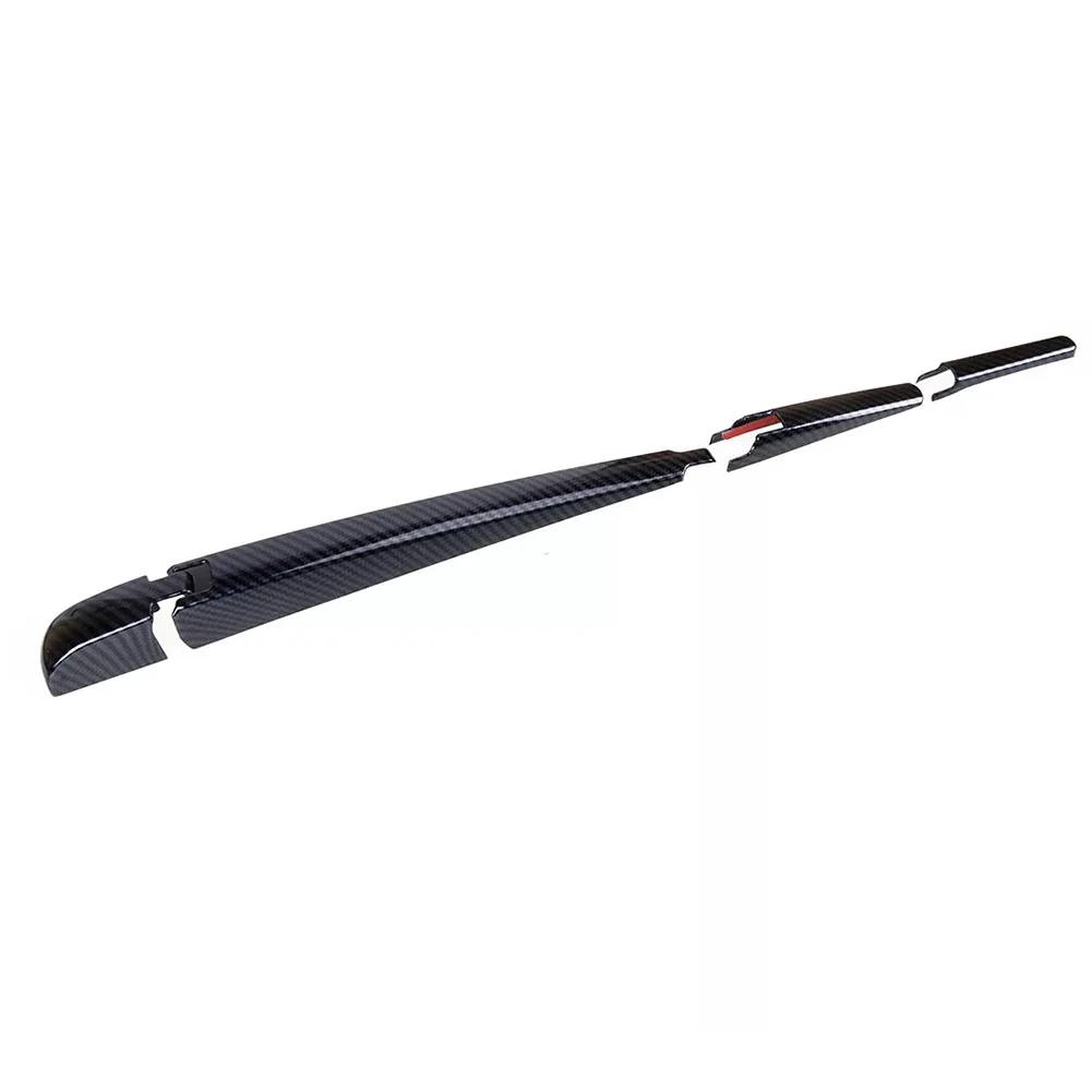 

None Rear Windscreen Rain Wiper Cover Car Truck ABS Plastic Carbon Fiber For C-HR For CHR 2016-2022 For Toyota