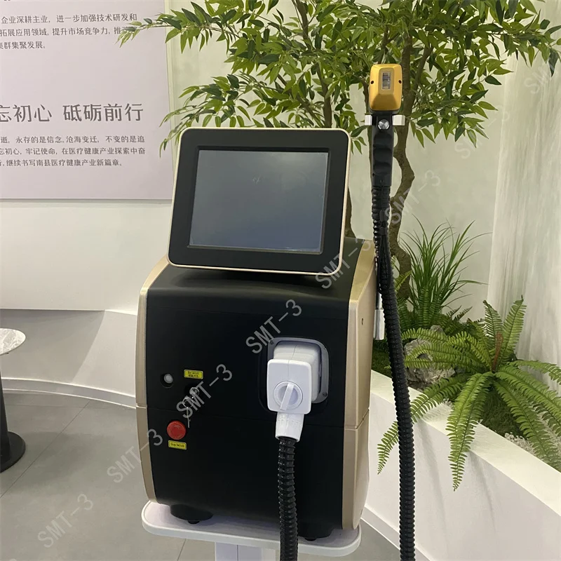 4000W professionnel Laser épilation Machine Alexandrit Diode Triple vague 808nm 755nm 1064nm blanc glace titane Laser épilateur