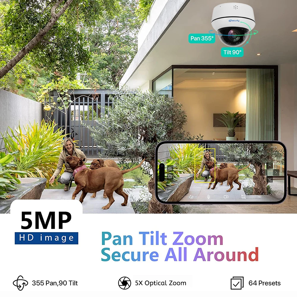 Cámara de seguridad 4G LTE para exteriores, dispositivo de vigilancia con  tarjeta SIM móvil, Zoom óptico 5X de 5MP, vista de 360 °, PTZ, foco de  conversación bidireccional - AliExpress