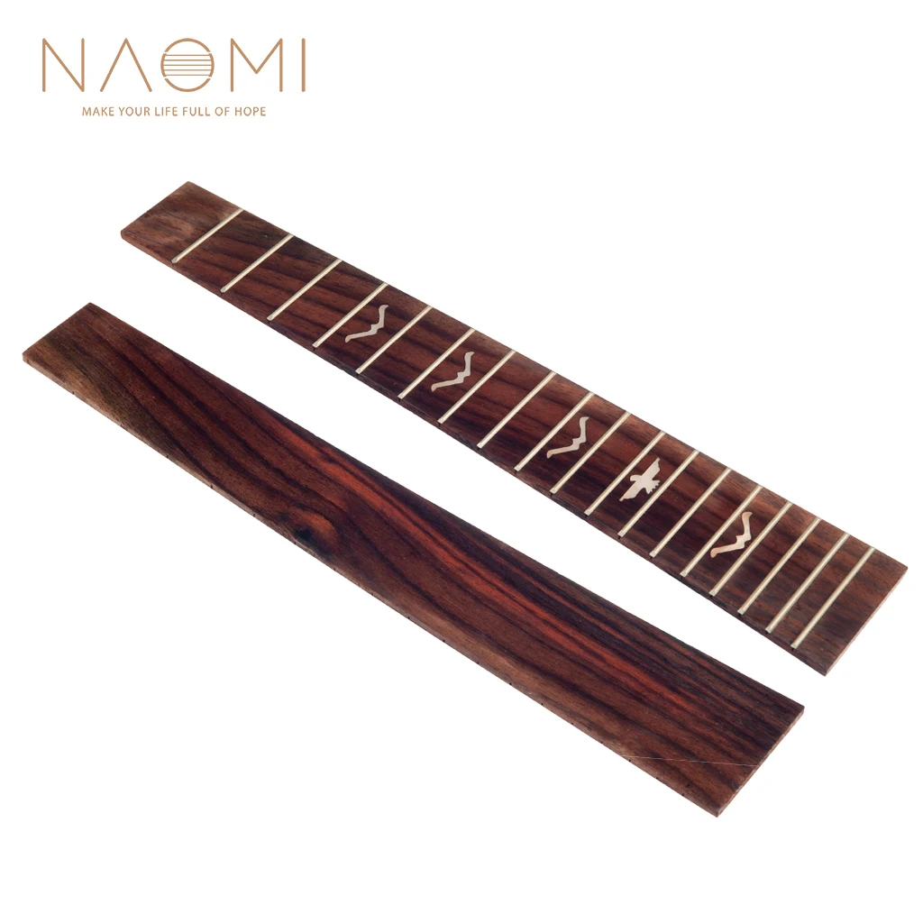 

NAOMI 26'' Tenor Ukulele Fretboard Rosewood Fingerboard For Ukulele Guitar Family Parts Accessories New