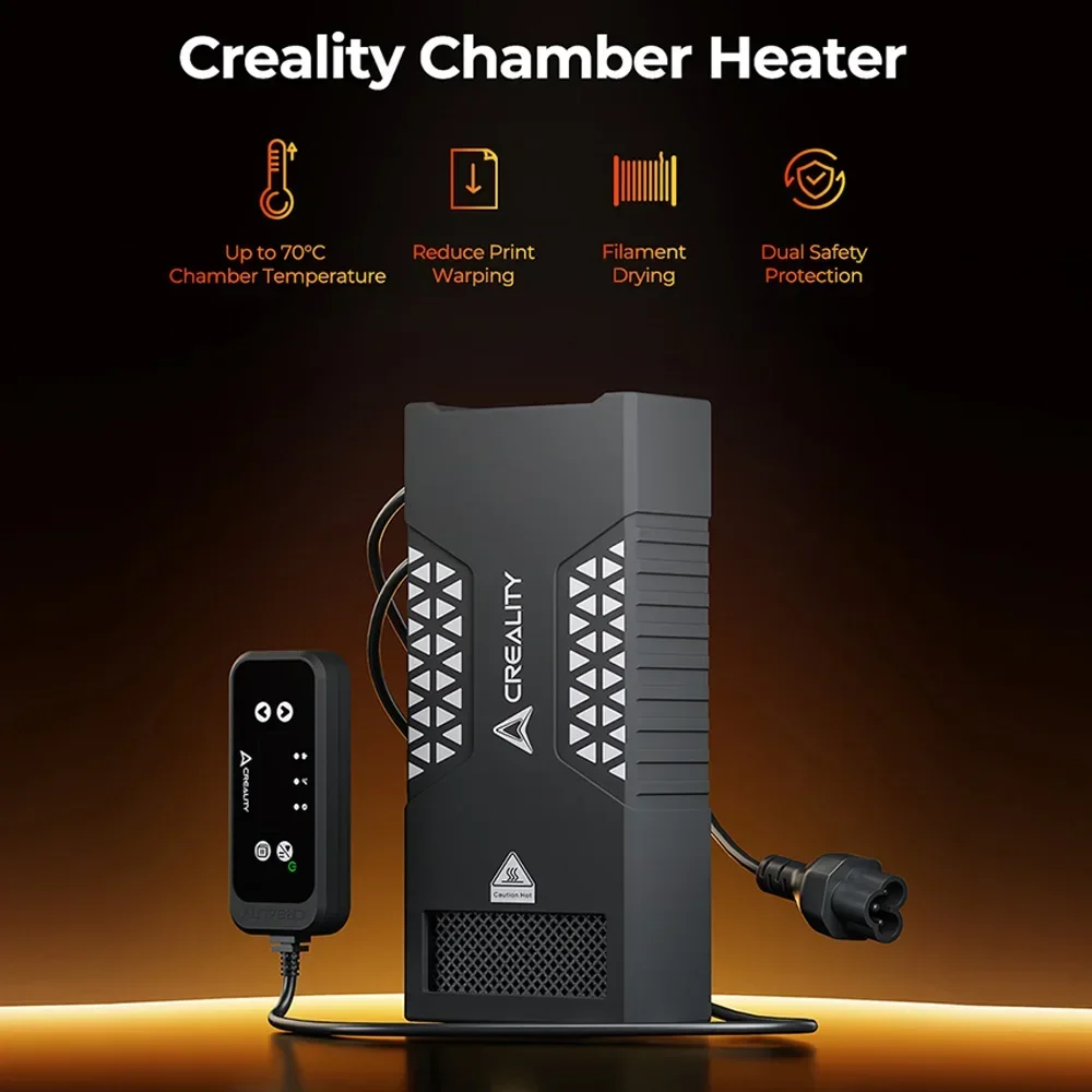 Creality Chamber Heater 3D Printer Parts Reduce Print Warping Dual