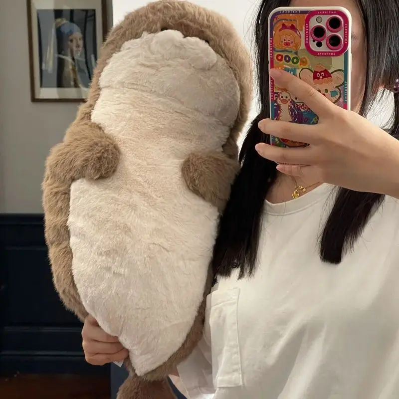 Japanese Seal Pillow Cute Bed Hugging Sleeping Otter Doll Super Soft Doll Birthday Gift 2