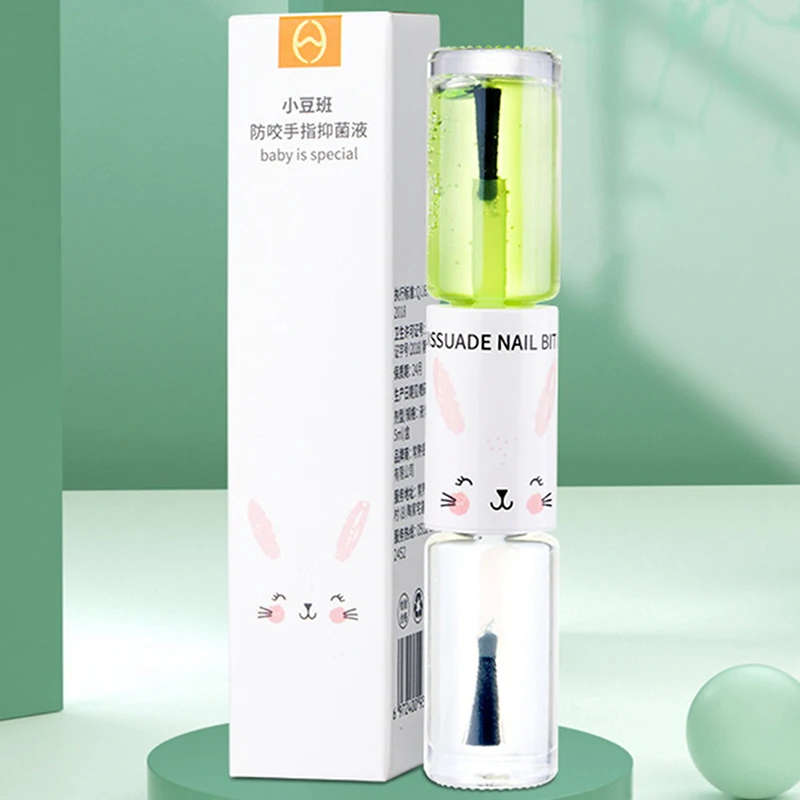Stop Nail Biting Treatment Nail Polish Bitter Cuticle Non-Toxic Healthy Oil Stop Sucking Thumb For Child Not Eating Fingernails