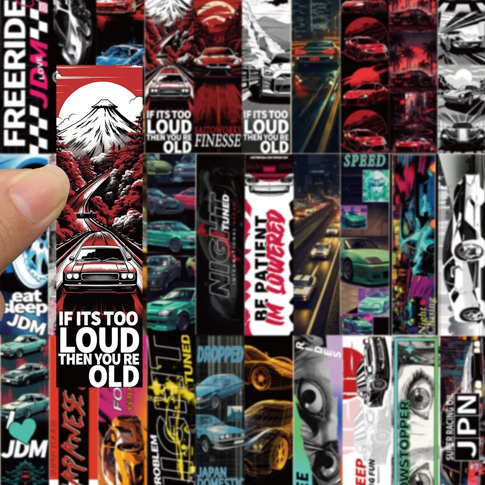 30PCS JDM 낙서 장식 북마크