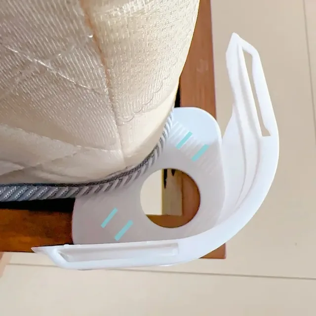 Attache Invisible pour drap de lit et couvre-lit, 8/1 pièces, Clips de support pour drap de couette, housse de couette simple, Clips fixes antidérapants 2