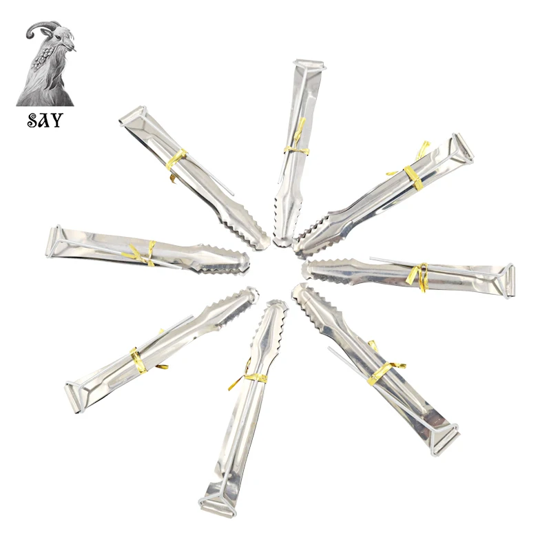 SY 1PC Metal Shisha Hookah Charcoal Tongs Tweezers Tobacco Water Pipe Sheesha Chicha Narguile Charcoal Tongs Shisha Hookah Tool