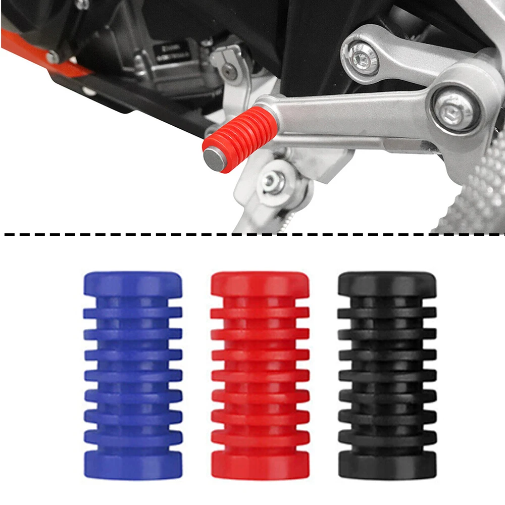 8mm Motorcycle Gear Lever Foot Pad Pedal Rubber Cover Universal Pedal Cover Suitable for Yamaha Suzuki Kawasaki Honda pedal cover