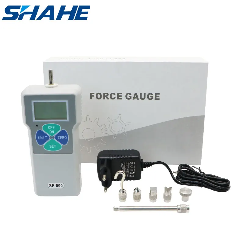 

Shahe 100N/200N /300N/500N Economical Digital Push Pull Force Gauge Portable Digital Force Meter Dynamometer SF Series