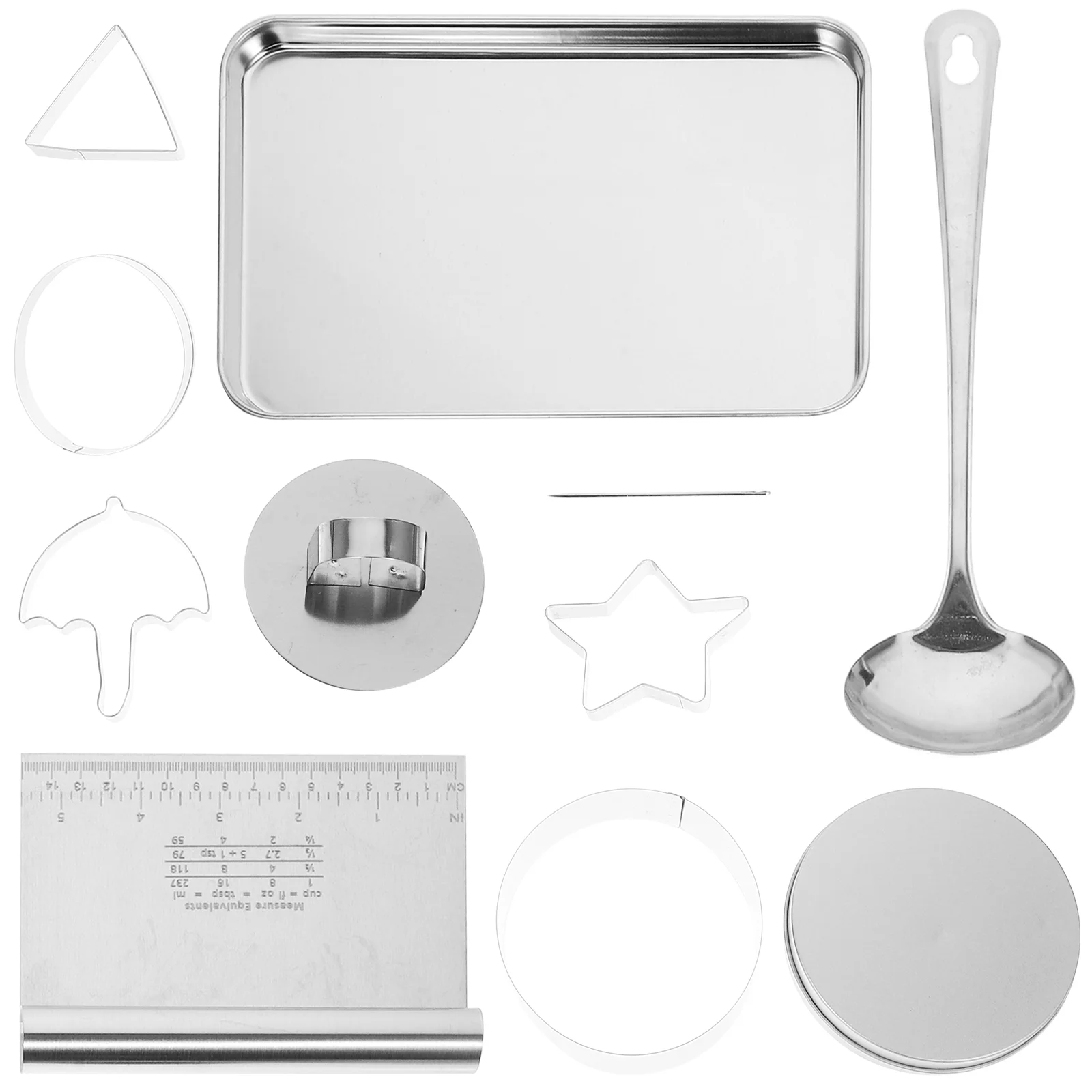 

1 Set Candy Making Mold Stainless Steel Cookie Cutters DIY Cake Molds Cookie Making Cutters