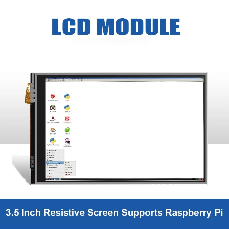 Display Lcd Tft Da 3.5 Pollici Con Modulo Display Touch Resistivo Monitor Lcd Per Accessori Raspberry Pi