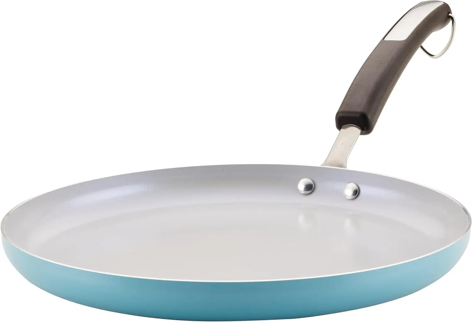 

New Ceramic Nonstick Griddle/Grill Pan, 11.25 Inch - Aqua Free Shipping