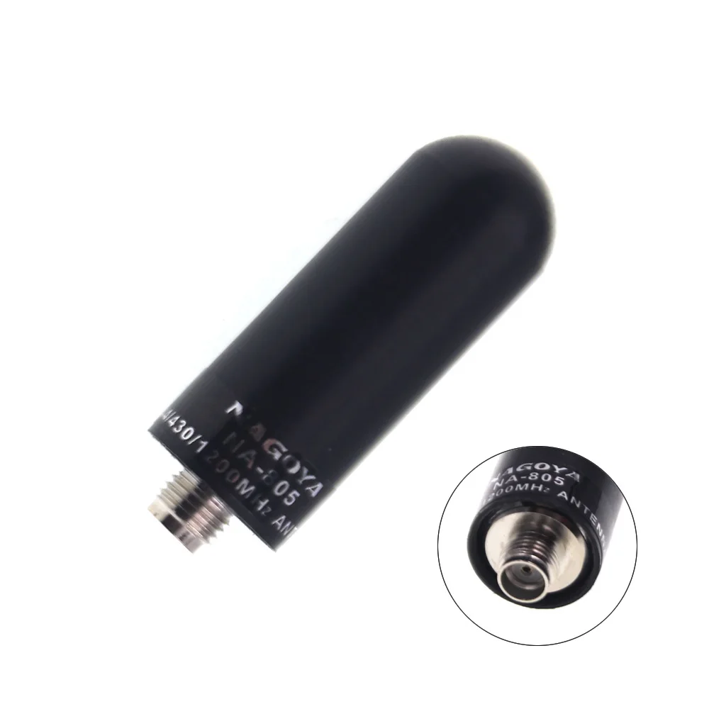 Original Nagoya NA-805 SMA-F Mini Handheld Antenna 144/430/1200MHz for Baofeng UV-5R BF-888S UV-82 Two Way Radio