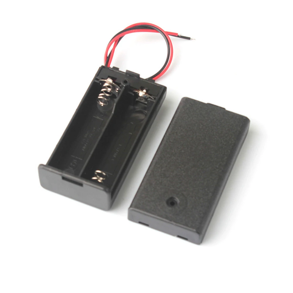 Portabatteria Greluma 12V Per 8 Batterie AA - Con Interruttore ON/OFF E Spina DC 5.5x2.1 Mm (2 Pezzi) - Foto 13