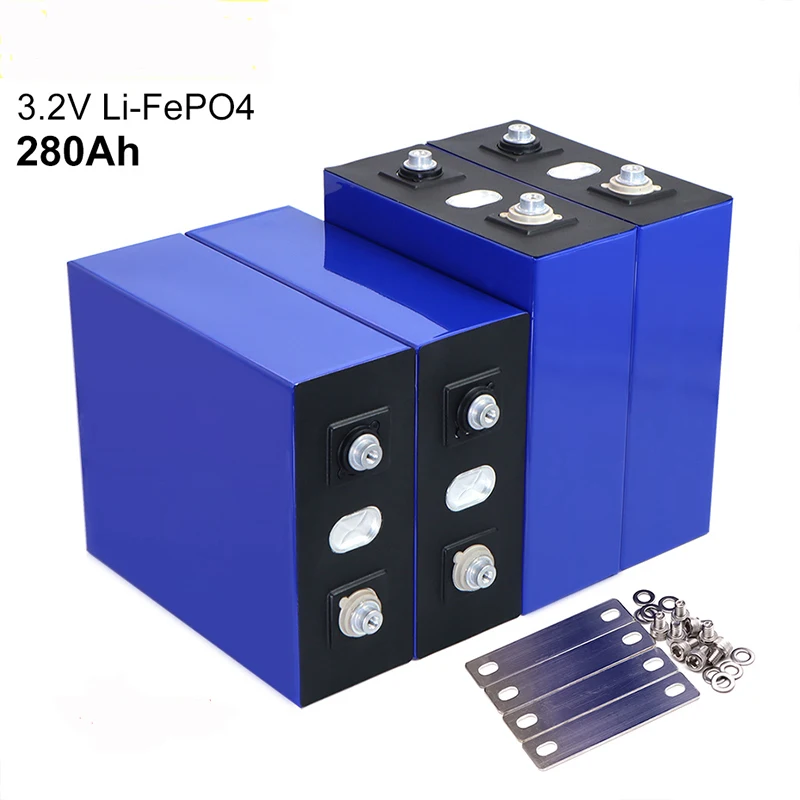 16PCS 3.2V 340Ah 320Ah 310Ah 304Ah 105Ah 280K 280Ah LiFePO4 Battery Brand new Gr