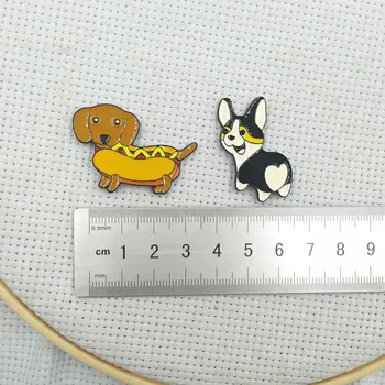 Magnetic Needle Minders Sewing Magnet, Cute Hot Dog Needle Keeper for Cross Stitch, Needle Nanny Embroidery Needlework Supplies 4