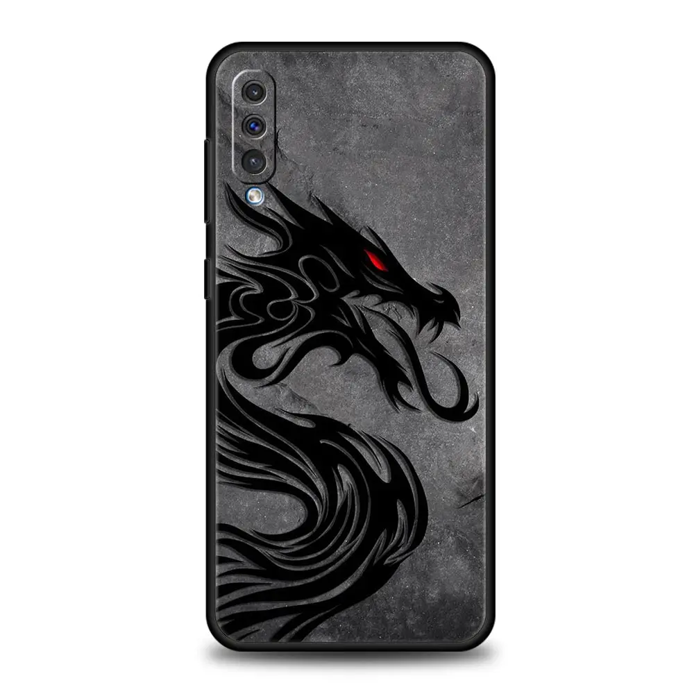 Dragon Tiger Silicone Phone Case Cover