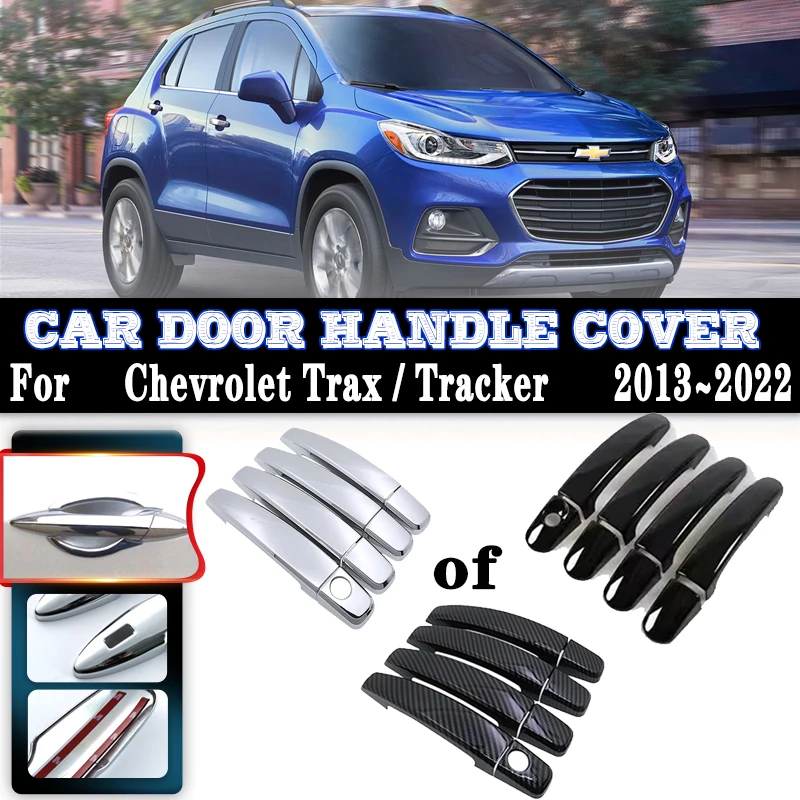 

For Holden Chevrolet Trax Tracker U200 TJ 2013~2022 MK1 Car Door Handles Cover Exterior Scratch Protective Decor Car Accessories