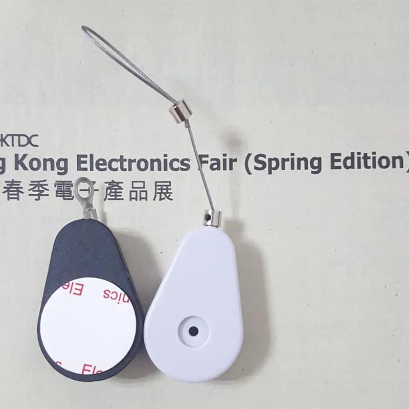 100pcs/lot retractable display security steel cable pull box for valuable and electronic products anti-shoplifting recoiler