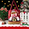 20PCS Christmas Gift Bags Handbags Tote Bags Candy Bags Snowman Bear Gift Bags Storage Bags Christmas Decoration 2