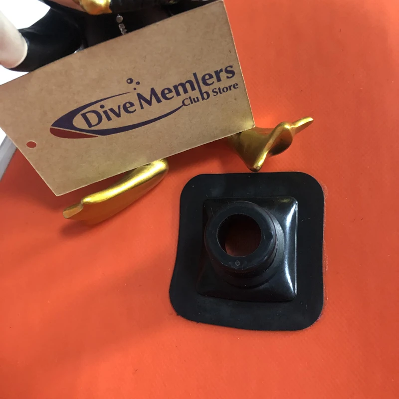 Inflator Valve and PVC Flat Spearfishing Float
