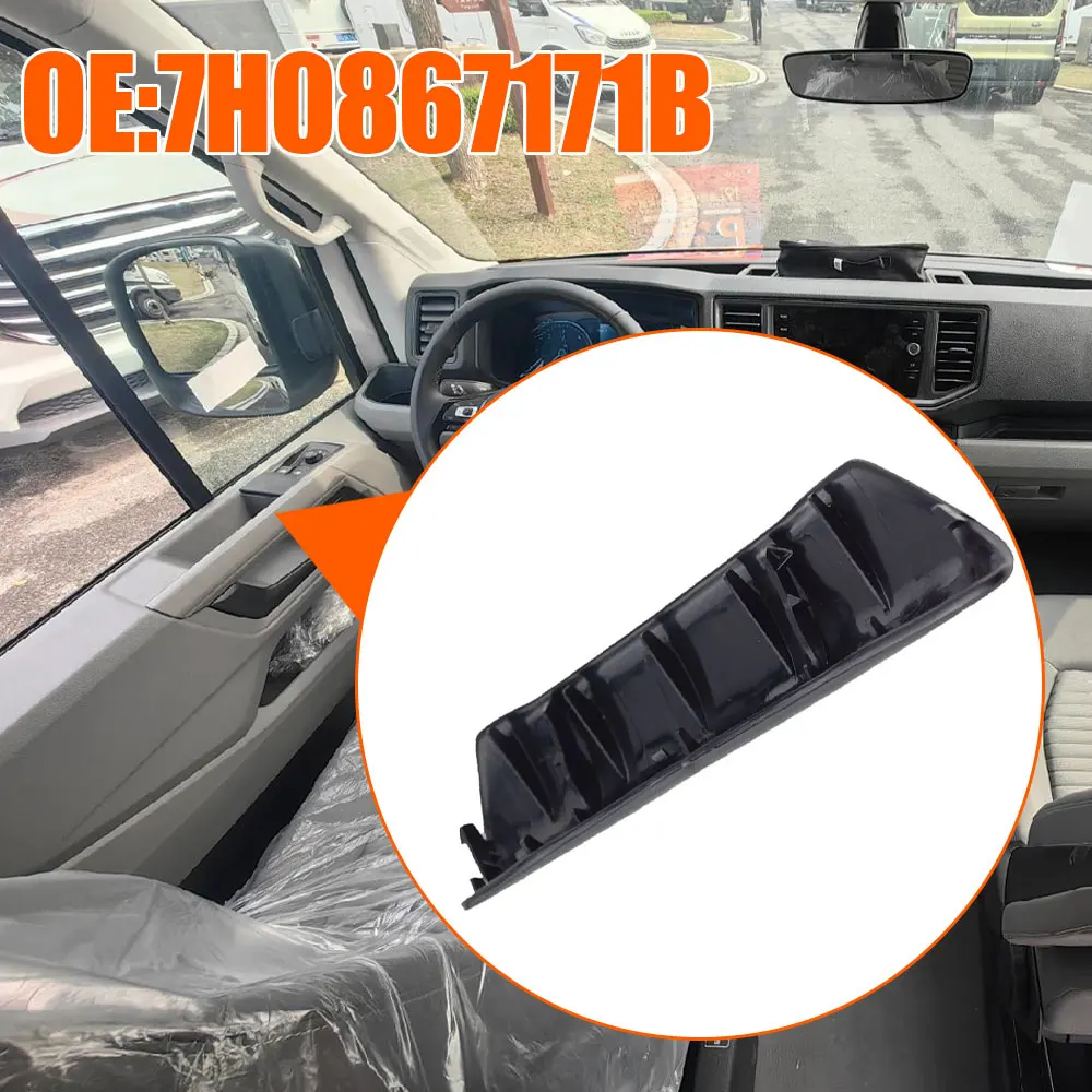 VW Transporter T5 MK1 2003-2010 자동차 전면 내부 도어 핸들 그랩 풀 커버 왼쪽/오른쪽 자동 도어 핸들 7H0867171B
