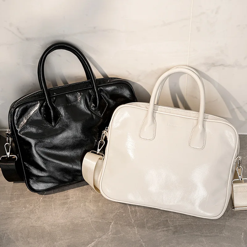 Weysfor New Fashion Men's PU Leather Shoulder Bags For Men Messenger Bag Leather Crossbody Handbag Briefcase Casual bandolera