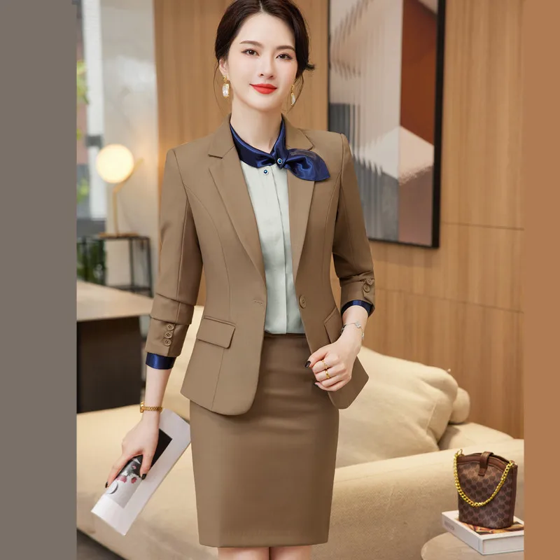 chinese dress ladies Amazon.com: Women Fashion Blazer Business Suits Skirt and Jacket Set Ladies  Work Wear Office Uniform Black Coat and Skirt S : Clothing, Shoes & Jewelry main image 0