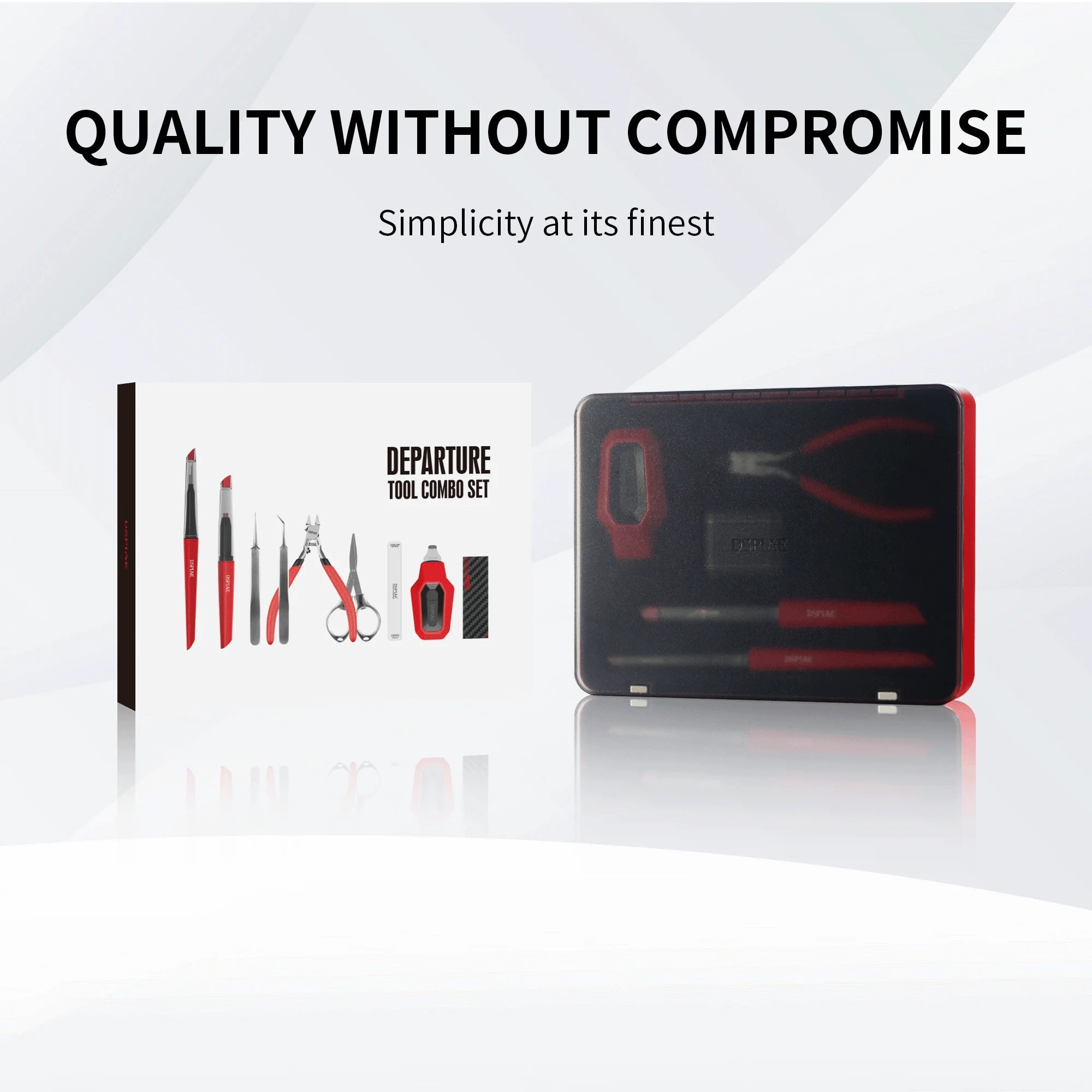 DSPIAE TC-S01 Departuretool Combo Multifunctional Model Tool SET Gundam Assembly Handmade Scissors Sandpaper Tweezers Beginner 6