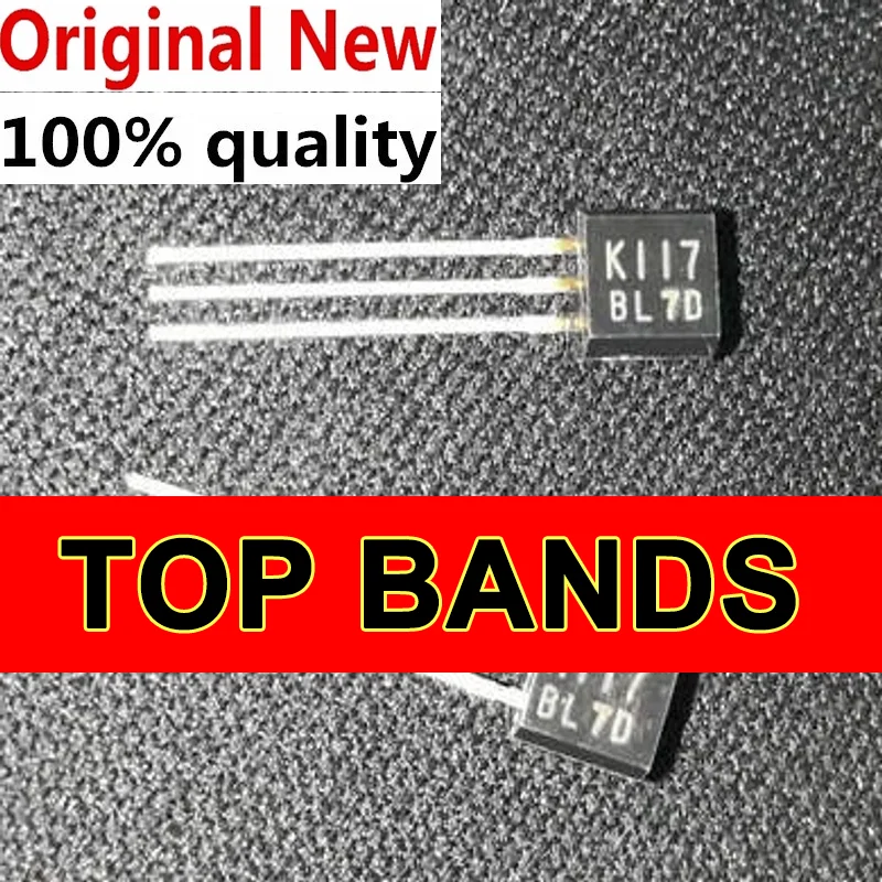 

100pcs/lot 2SK117-BL K117-BL K117 100% New Original IC Chipset NEW Original