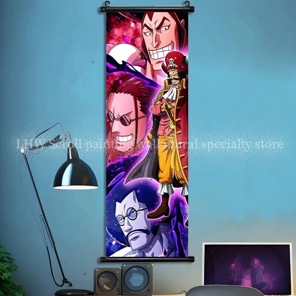 High-Definition One Piece Character Wall Art - Classic Decoration