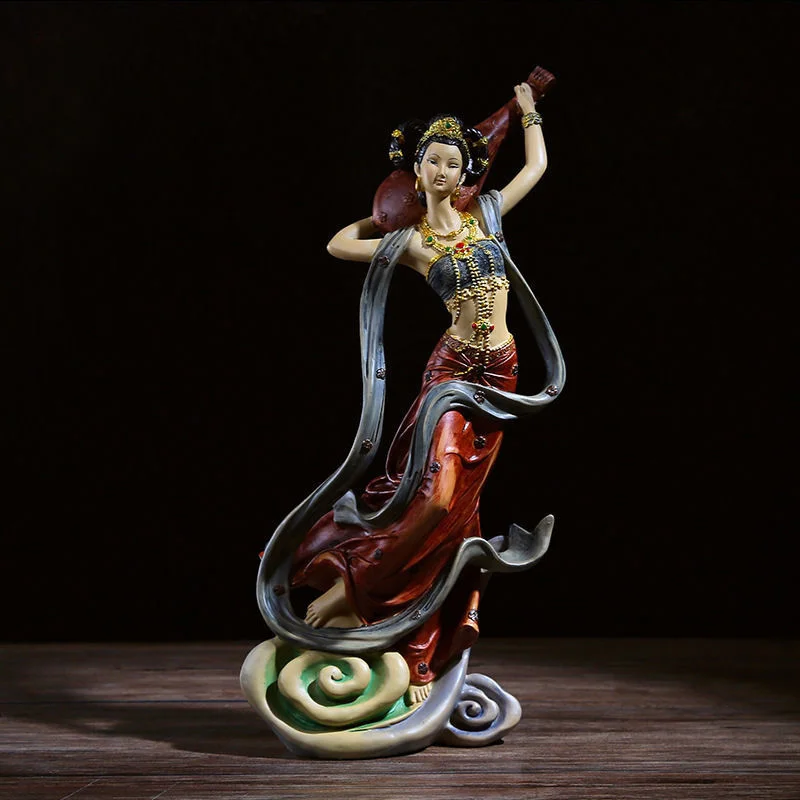 

Flying female ornaments Chinese dunhuang high-end creative crafts