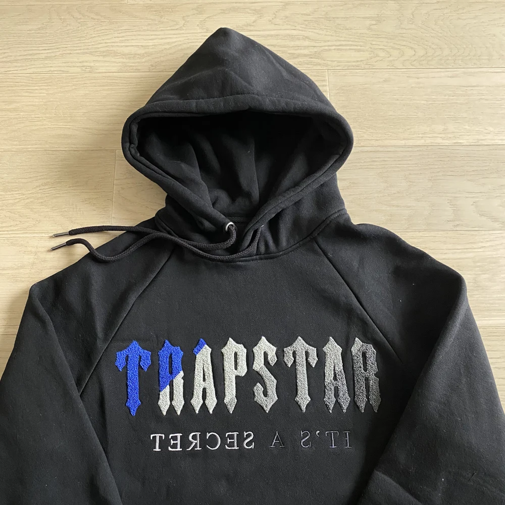 2023 Streetwear Trapstar Tiger Head Towel Embroidered Hoodie High