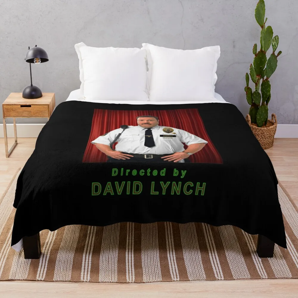 

Blart- Directed by Lynch Throw Blanket Blanket For Sofa Travel Blanket