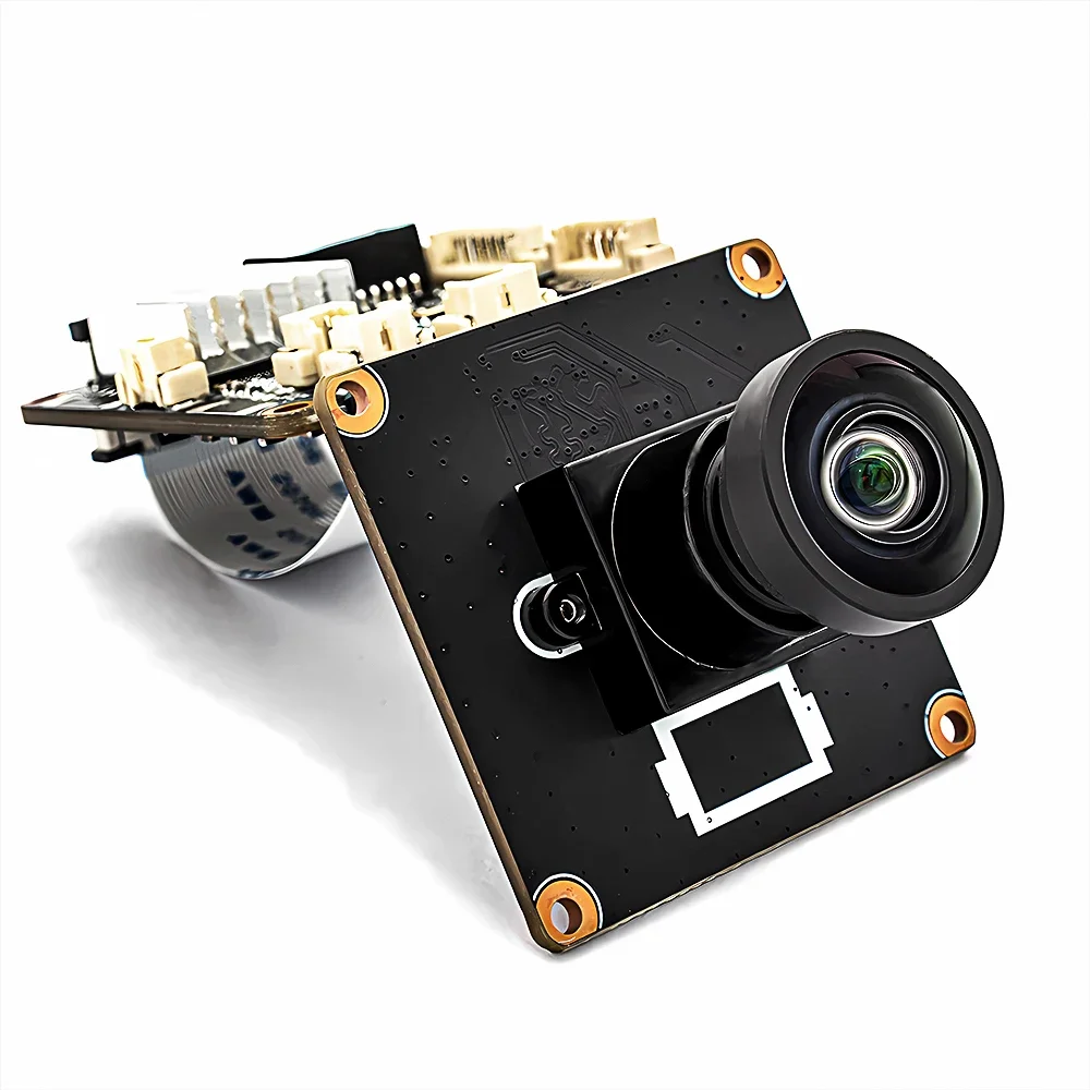 4K 30FPS POE IP Camera 8MP Webcam Board IMX415 CMOS With No Distortion Lens Supp
