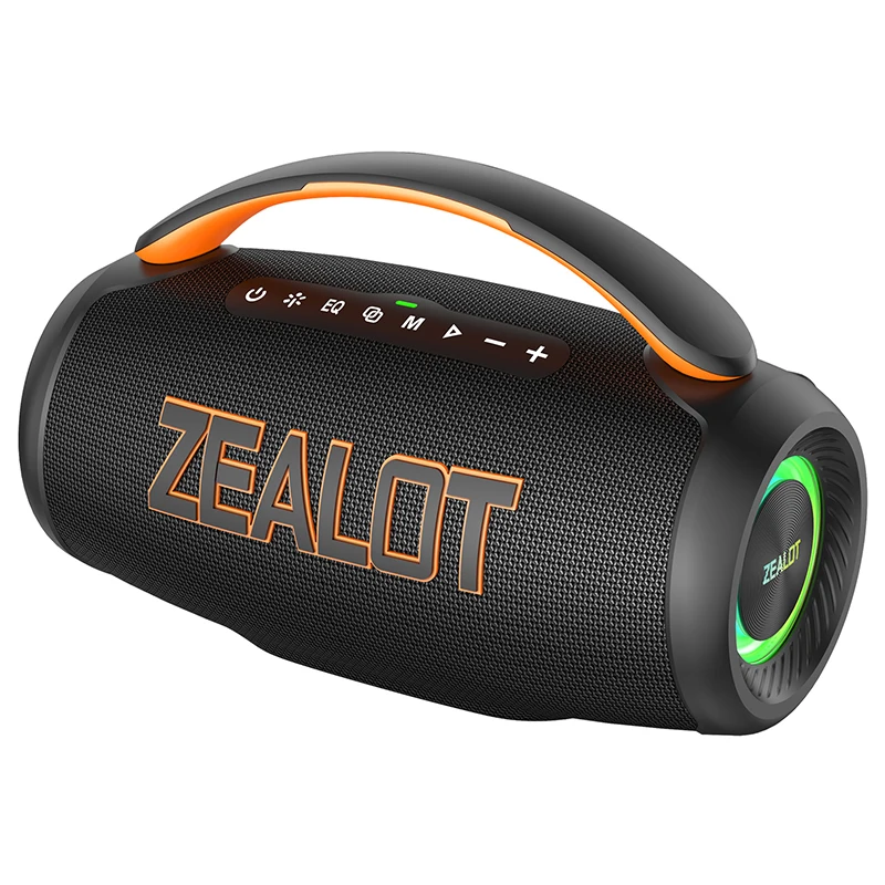 Zealot-P12 オリジナル スピーカー 60W ポータブル Bluetooth