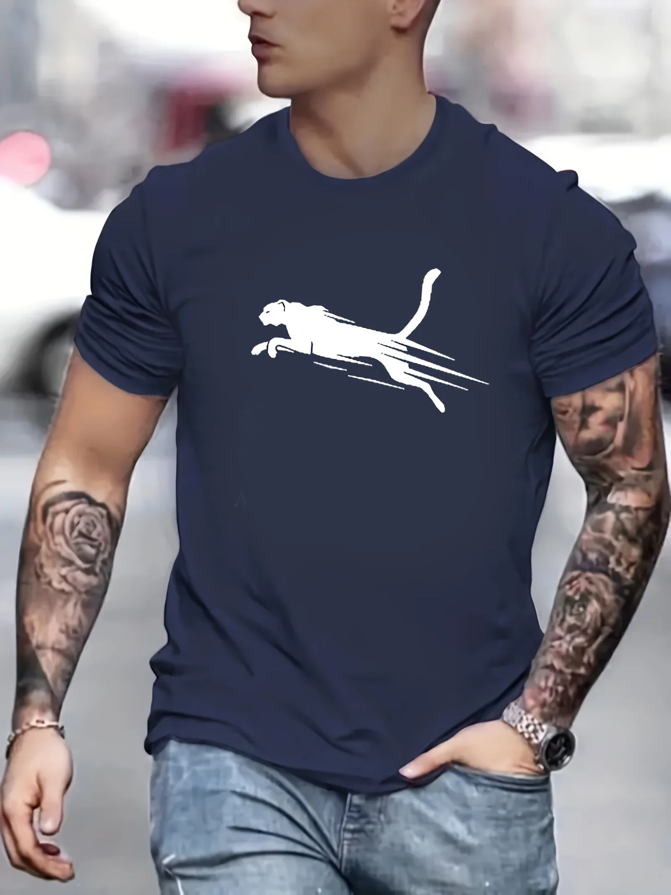 Men's Printed T-shirt Image 12