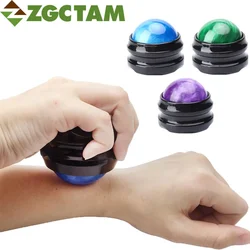 Manual Massage Ball, Handheld Self Massage Therapy and Full Body Tools for Sore Muscle Joint Pain Essential Oils or Lotion Relax