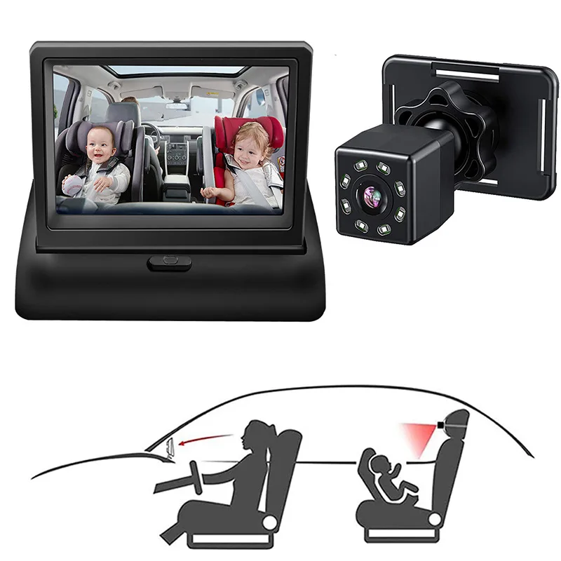Car Baby Monitor HD Night Vision Camera FOR Mirror |