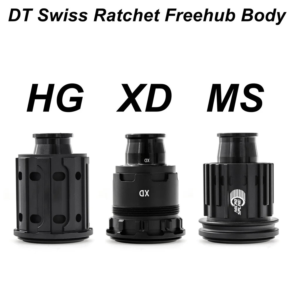 

DT Swiss Ratchet Freehub Body For SRAM XD / Micro Spline HG 9/10/11 / 12S MS mtb hub