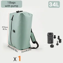 Eco - Friendly Reusable Vacuum Storage Bags - Large Capacity Space Saver Packing Cubes (1 bag 1 pump)