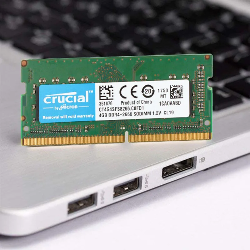 Crucial Ram DDR4 8GB 2133MHz 2400MHz 2666MHz memoria SODIMM PC-17000 19200  21300 1.2V per Notebook - AliExpress