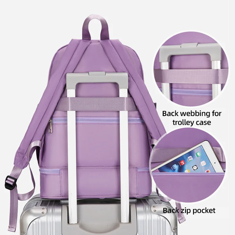 Nylon Sport Backpack for Gym Fitness Travel