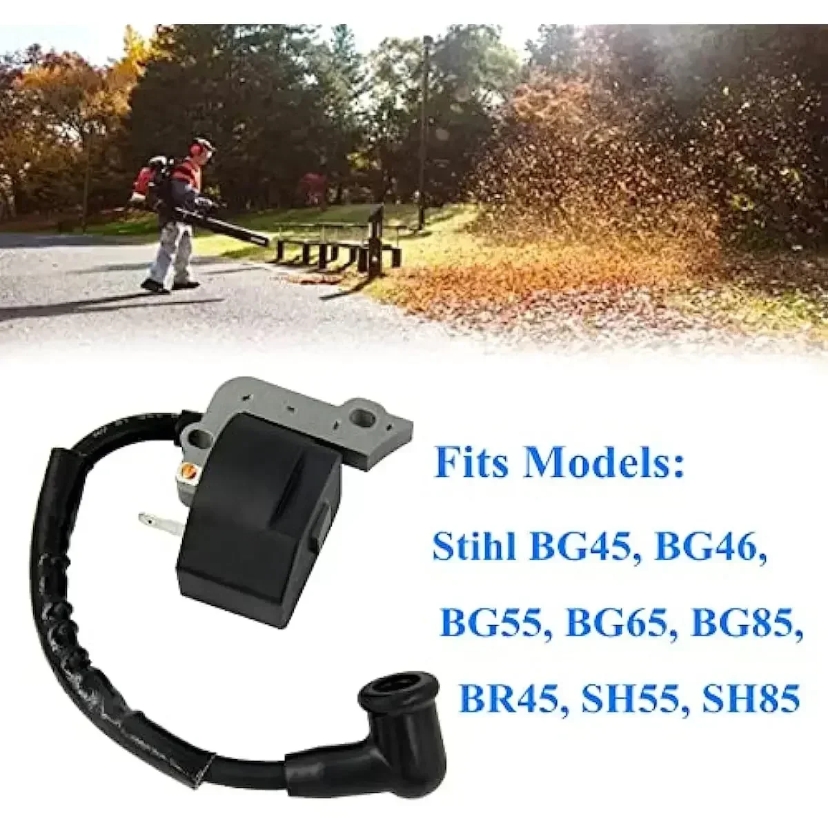 4229 400 1300 Bobina Di Accensione Per Stihl Bg55 Bg65 Bg85 Bg45 Bg46 Br45 Sh55 Sh85 Soffianti Per Foglie