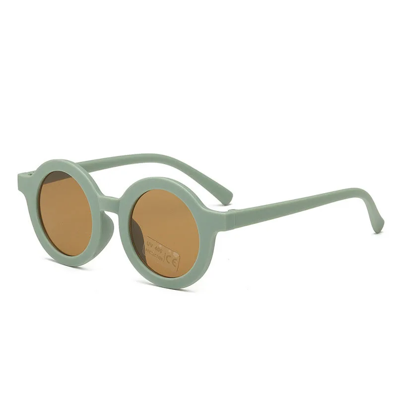 Boy Girl Cute Baby Fashion Children Retro Round Sunglasses UV Protection Classic Kids Sunglasses Fashion Sunglasses Kids Sunglasses Children Sunglasses