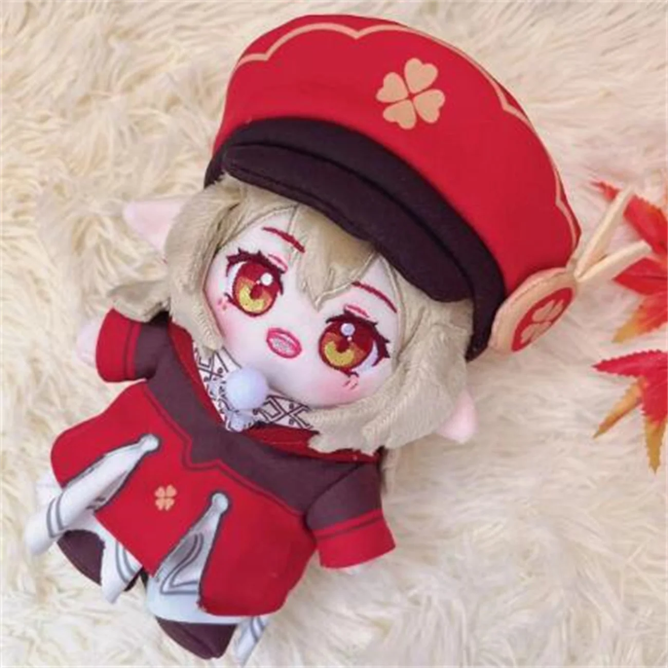 

Game Genshin Impact Klee Cute 20cm Soft Plush Stuffed Doll Toy Plushie Dress Up Clothes Clothing Outfit Cute Xmas Gift