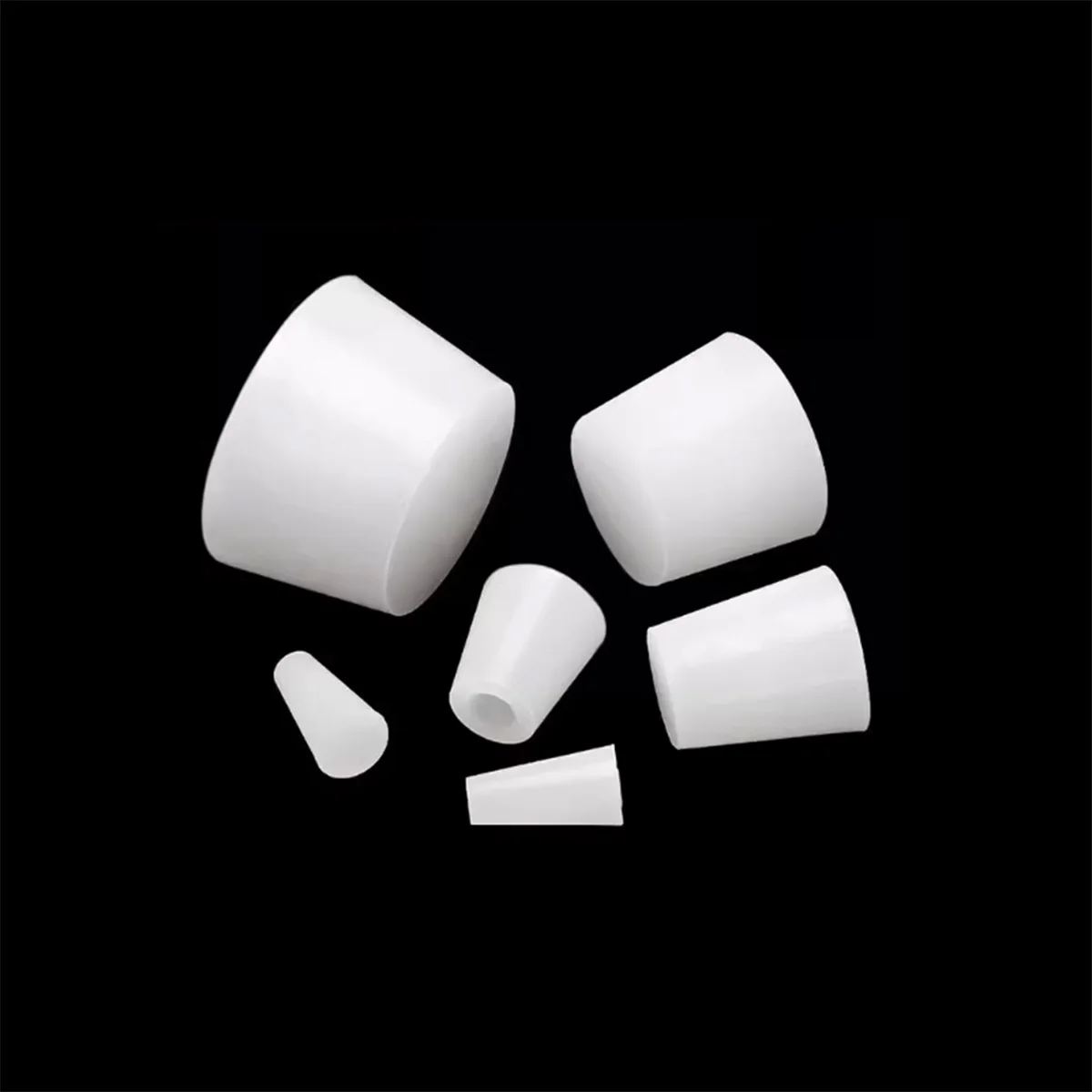 

High Temperature Resistant Silicone Cone Solid Sealing Plug Laboratory Test Tube Plug