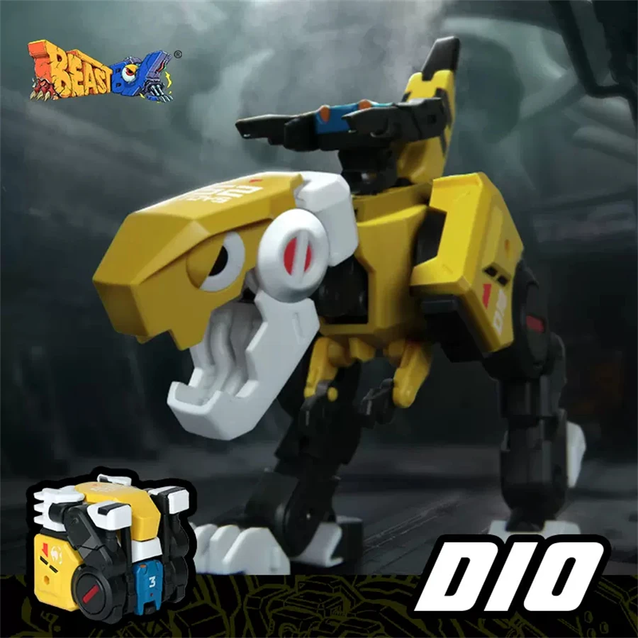 

BeastBox Deformation Robots Transformation Animal Toy Cube Model DIO T-REX Tyrannosaurus Action Figure Jugetes For Gifts