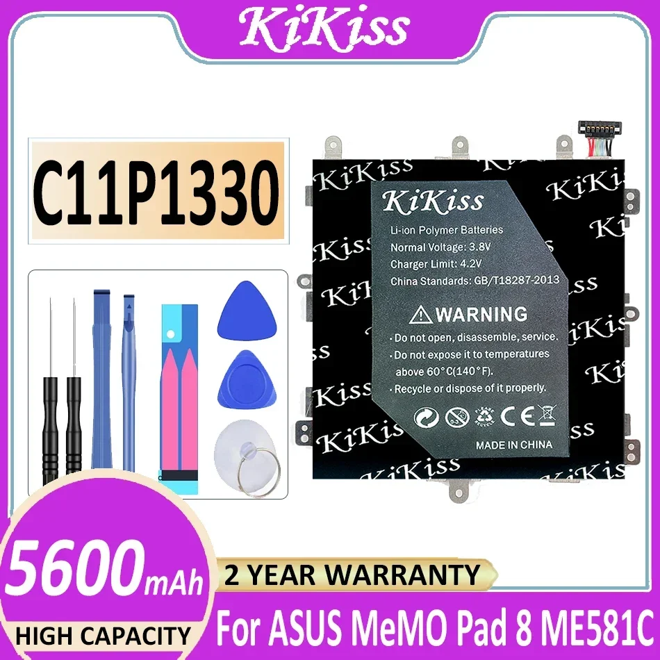 C11P1330 For Asus Memo Pad 8 ME581C K01H K015 ME8150C 5600mAh Tablet Battery Durable